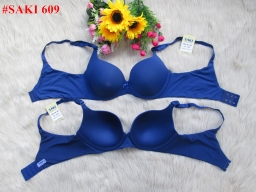 ÁO LÓT SAKI MỎNG ÉP TRƠN 609 - MÀU XANH